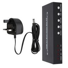 Nahtloser HDMI-Multiviewer mit Audio-Extraktor-Schnittstelle, breite Kompatibilität, unterstützt 4K@60Hz UHD-Auflösung und mehrere Eingangsdisplays