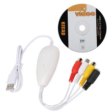 USB2.0 videorögzítő eszköz VHS videomagnó átalakításához, analóg videomegoldás univerzális H.264 formátummal, családi emlékek