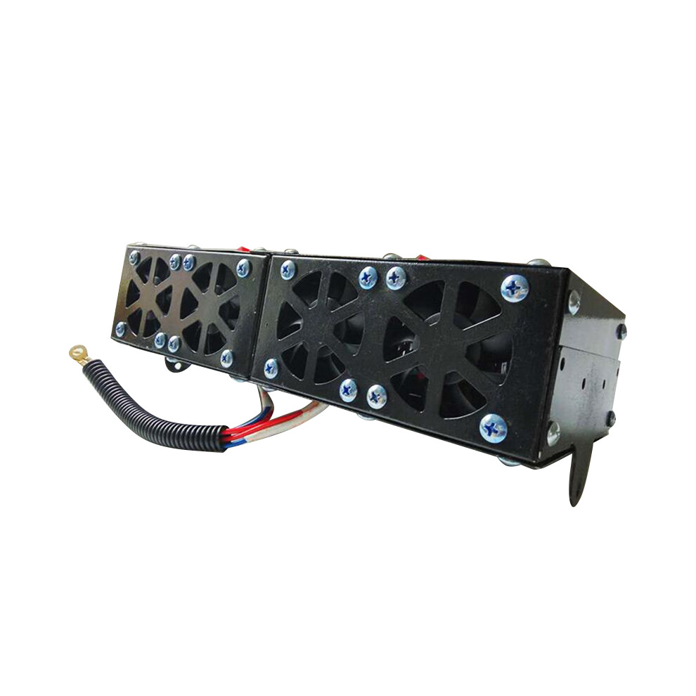 Car Defogger With Heating Fan, Universal12v Defroster Featuring4air Outlets And Dual Switches Adjustable Power Car Heater For Improved Visibility 9448483212328