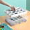 Child Friendly Storage System Modular Sorting Trays Stackable Toy Storage Boxes Transparent Plastic Containers For Crafts And Small Toys LEGO 2