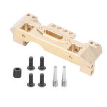 Messing servohouder voor TRX4Crawler auto's. Veilige transmissiehouder met verbeterde duurzaamheid en extreme RC-prestaties. CNC-upgradeonderdeel.