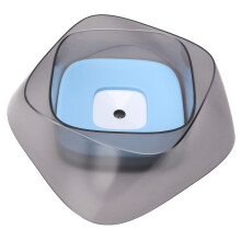 Water Bowl For Dogs Anti Overflow Floating Disk Slow Drinking Spill Proof Anti Dust Design Detachable Easy To Clean High Quality Material