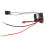 Brushed Motor Speed Controller ESC with Heat Sink Dual Running Mode Electronic Speed Controller High-Frequency Drive System Low Voltage Protection 1