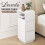 Levede Slim Bedside Table Storage Nightstand with 1