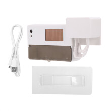 Automatic Electric Toothpaste Dispenser with Exquisite Appearance, Wall Mounted Toothbrush Holders for Bathrooms, Humanized Advanced Design, Self