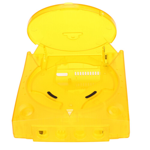 Compact Lightweight Replacement Shell for Sega Dreamcast Dc Console, Transparent Retro High Quality Material Shock Absorbing Translucent Plastic 1