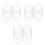 30Pièces Support Micro Condensateur Caoutchouc 6