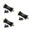 3Pcs Alloy Black Ceramic Central for Bike Folding Mountain Use 7