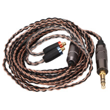 Detachable Earphone Cord, Silver Plated Copper Core For Enhanced Connectivity, Low Noise Extension Cable For Unmatched Sound Quality And Seamless