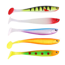 Fishing Lure Kit, Lifelike Fishing Soft Bait With Exclusive Formula And Streamer-Like Legs For Enhanced Catch Rates (5pcs)