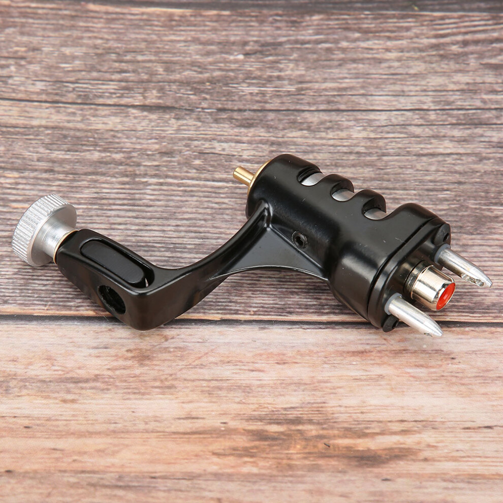 Aluminium Alloy Tattoo Machine Gun Liner & Shader Black 6-9V