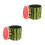 2Pièces Siège Rangement Fruit Vert Pour Salon Chambre Enfant 5