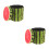 2Pièces Siège Rangement Fruit Vert Pour Salon Chambre Enfant 7
