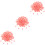 300Pièces Stops Rose Polyvalents Pour Couture DIY 5