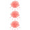 300Pièces Stops Rose Polyvalents Pour Couture DIY 8