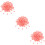 300Pièces Stops Rose Polyvalents Pour Couture DIY 9