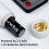 LED Taper Candles Flameless Remote Timer White Beige 2 pcs 4