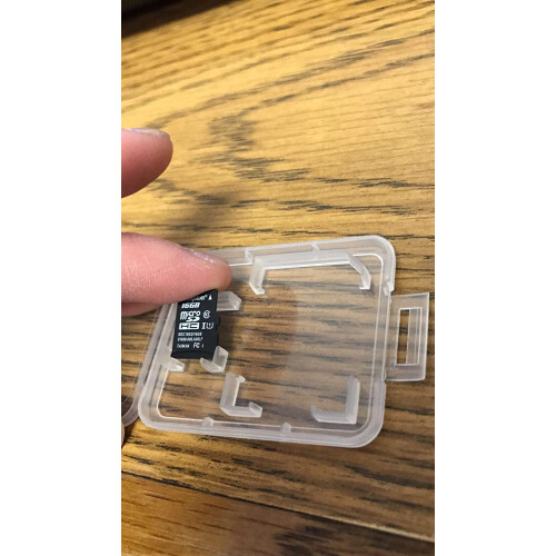 Plastic Secure Digital Memory Card Case and Holder for SD - 3 Case Pack no memory cards included 2