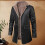 Ανδρικό Γραφείο Trench Coat μεσαίου μήκους Δερμάτινο Μπουφάν Επαγγελματικό Casual 2