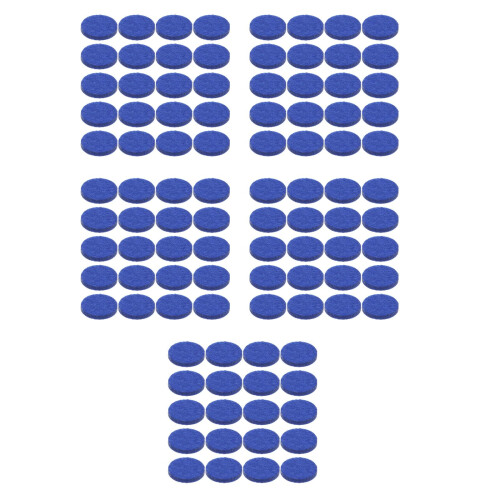 500Pcs Round Blue Cotton Pads for Mini Aroma Diffuser Aquarium Use 2