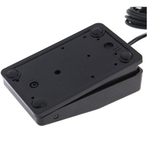 ESTONE Plastic USB Single Foot Switch Pedal Control Pre-Progr Key for Keyboard Mouse PC 2