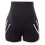 Maternity Workout Shorts Full Panel Double Layer Drawstring 1