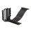 L-Z3 GPU Vertical Mounting Bracket Kit, PCIe 4.0 X16 Riser Cable 200mm,  Card Steering Mounting Bracket Black 1