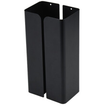 Magnetic Glove Tissue Dispenser Paper Towel Holder Wall Mount Fridge Holder for Wipes, Napkin, Bathroom Organizer Black