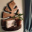 Turtleback Wooden Floating Shelf25x18cm 5