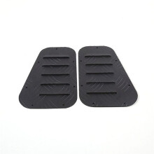 For 90 110 130 2004-2018 Front Bonnet Vents Cover Hood Air Outlet Trim Accessories Aluminum Alloy