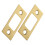 8Pcs Golden Backplate for Deadbolt Door Locks with Smooth Operation 2