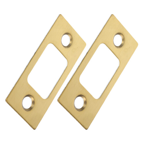 8Pcs Golden Backplate for Deadbolt Door Locks with Smooth Operation 1
