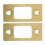 8Pcs Golden Backplate for Deadbolt Door Locks with Smooth Operation 3