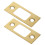 8Pcs Golden Backplate for Deadbolt Door Locks with Smooth Operation 11