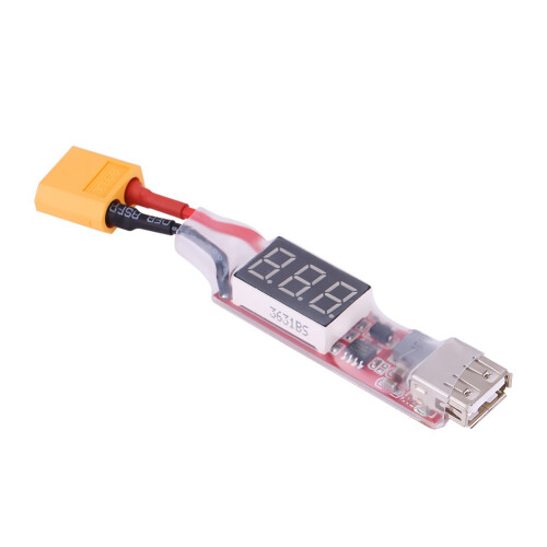 Μετατροπέας φόρτισης USB, προσαρμογέας μπαταρίας λιθίου με ψηφιακή ένδειξη τάσης 2