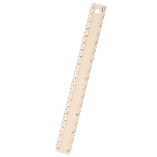 4Pcs Aluminum Alloy Straight Ruler Beige Student Drawing Tool 1