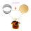 Baking Tools Gift Set Stainless Steel Round Cookie Cutters Multi-Function Pastry Cutters Multi-Size Doughnut Molds With Comfortable Grip Corrosion 5