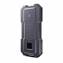JEYI M.2 NVME Fingerprint Encryption SSD-Hölje M.2 SSD-Hölje Externt Enhetsfodral