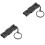 2St Compacte Dark Grey Fluitjes En Vogels Training 4