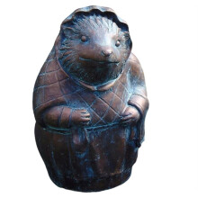 Outdoor Animal Statues Funny Animal Statue Garden Ornaments Small Animal Figurines Hedgehog