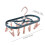 Xoxingysm Plastic Drying Rack with 12 Clips, Windproof & Multi-Functional for Dorm/Student Use – Compatible with Home Textiles 2
