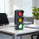 USB-Powered Do Not Disturb Traffic Light Indicator for Desk/Wall – Compatible with Home, Study, Work & Streaming 5