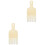 2Pcs Versatile White Plastic Royal Jelly Extractor Pen Beekeeping Tool 4
