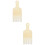 2Pcs Versatile White Plastic Royal Jelly Extractor Pen Beekeeping Tool 8