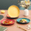 Wheat Straw Plates 6.9in Unbreakable 2PCS 3