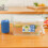 5L waterkoker met dubbele kraan, PP, wit 3