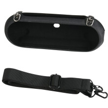 Do Głośnika Pill 2024 EVA Zipper Storage Hard Case Audio Pasek na Ramię Torba Kurierska Czarna