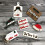Rustic Wooden Christmas Signs Set – 7Pieces 7