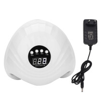 Fast Drying Nail Art Tool with UV LED Dual Light Source, Detachable Design Timer Functions Smart Sensor Technology for Gel Nail Lovers