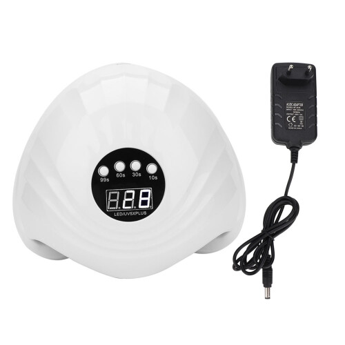 Στεγνωτήρας νυχιών Salon Effect At Home UV LED, υψηλής ισχύος 108W με διπλές χάντρες φωτός,